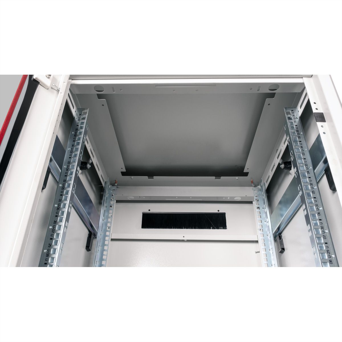 ROLINE 19" Baie réseau Pro 36U, 600x600 LxP Porte verre gris