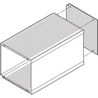 SCHROFF Rückwand - RUECKWAND HF-KASSETTE 21TE