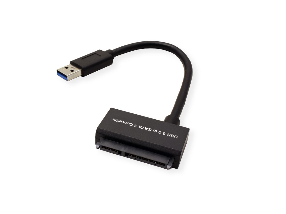 ROLINE Convertisseur USB 3.2 Gen 1 vers SATA 6.0 Gbit/s