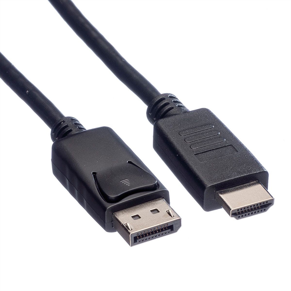 ROLINE GREEN DisplayPort Kabel DP - HDTV, ST/ST, schwarz, 1 m