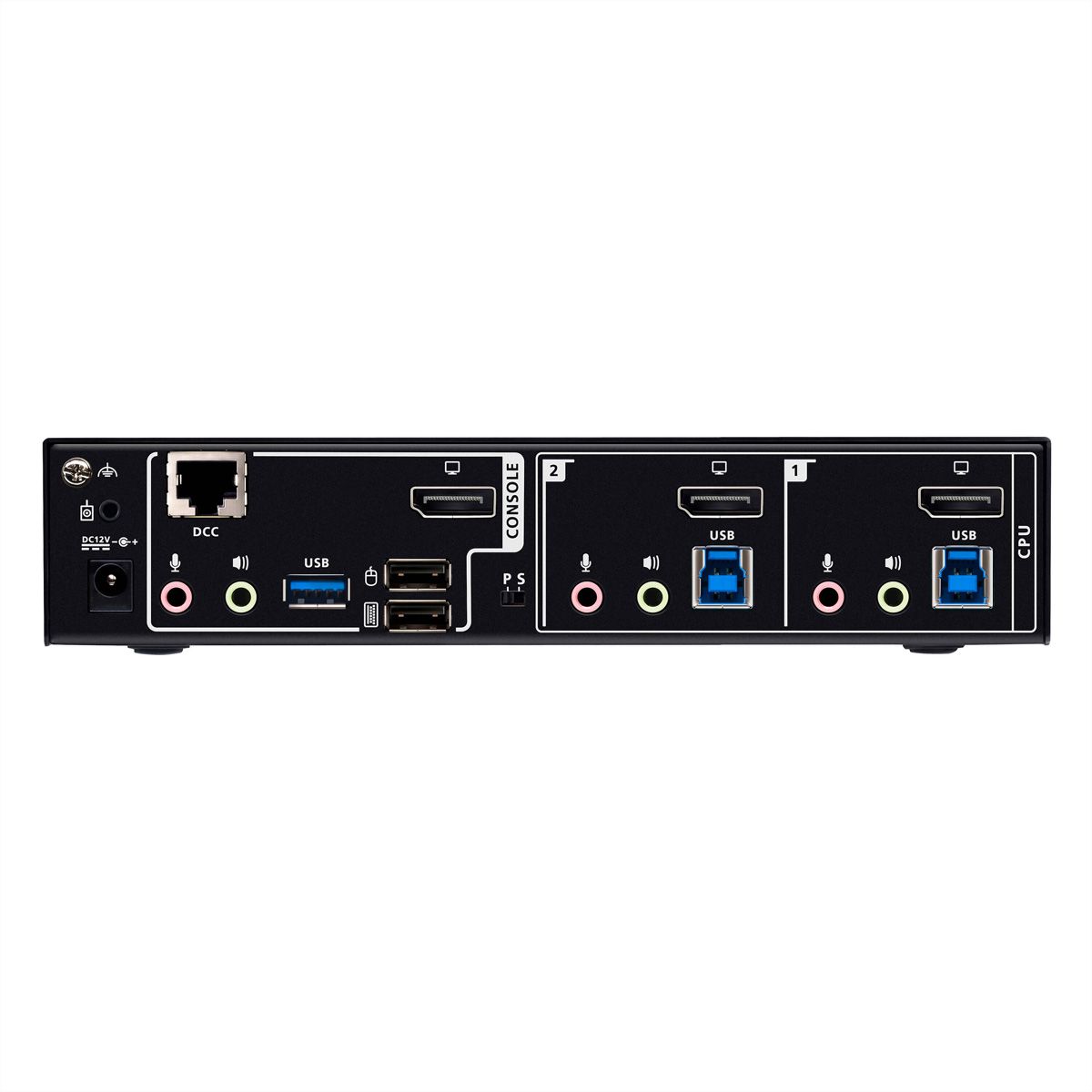 ATEN CS1922A 2-Port USB 3.0 8K DisplayPort KVM Switch
