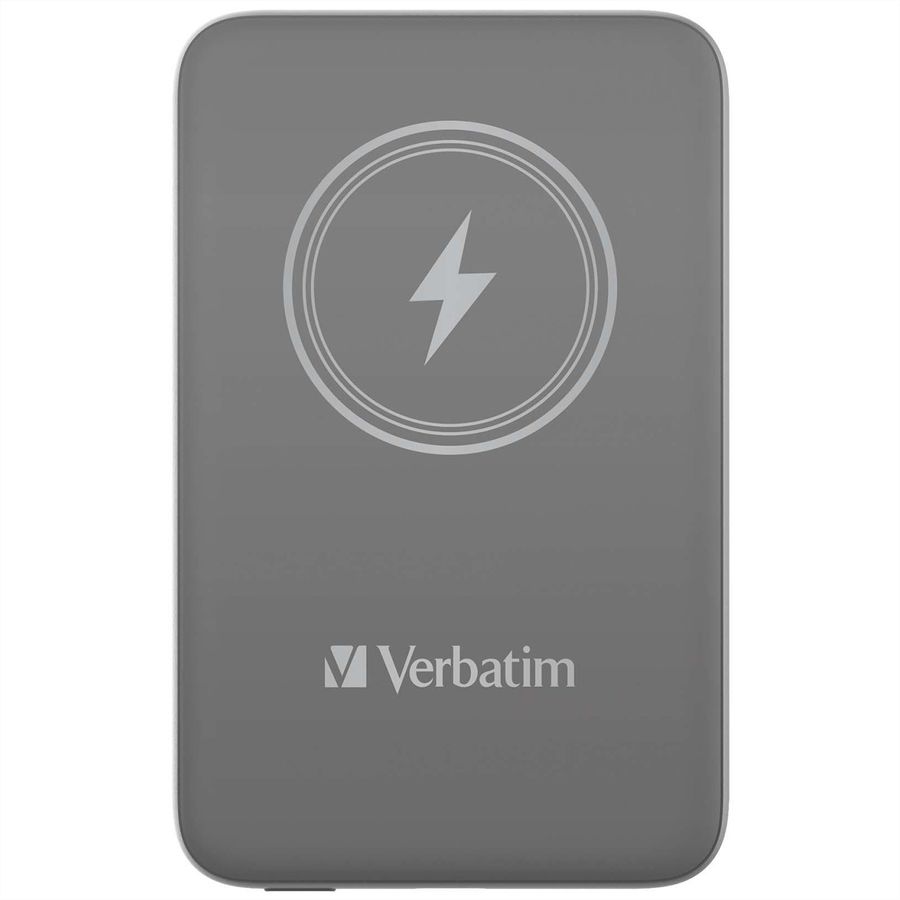 Verbatim Powerbank 10000 mAh Grey, 15W, PD20W, USB-C