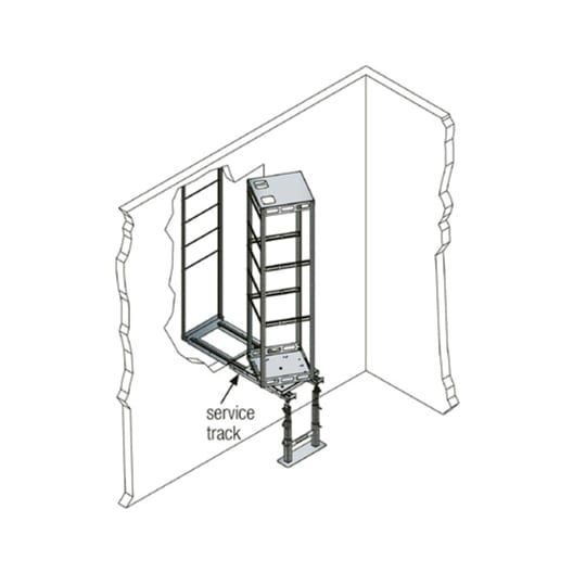 Middle Atlantic Products TRACK31 Rack Zubehör