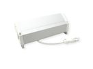BACHMANN DESK2 ALU WHITE 2xUTE 1xUSB A/C 22W 1xSchalter 0,2m