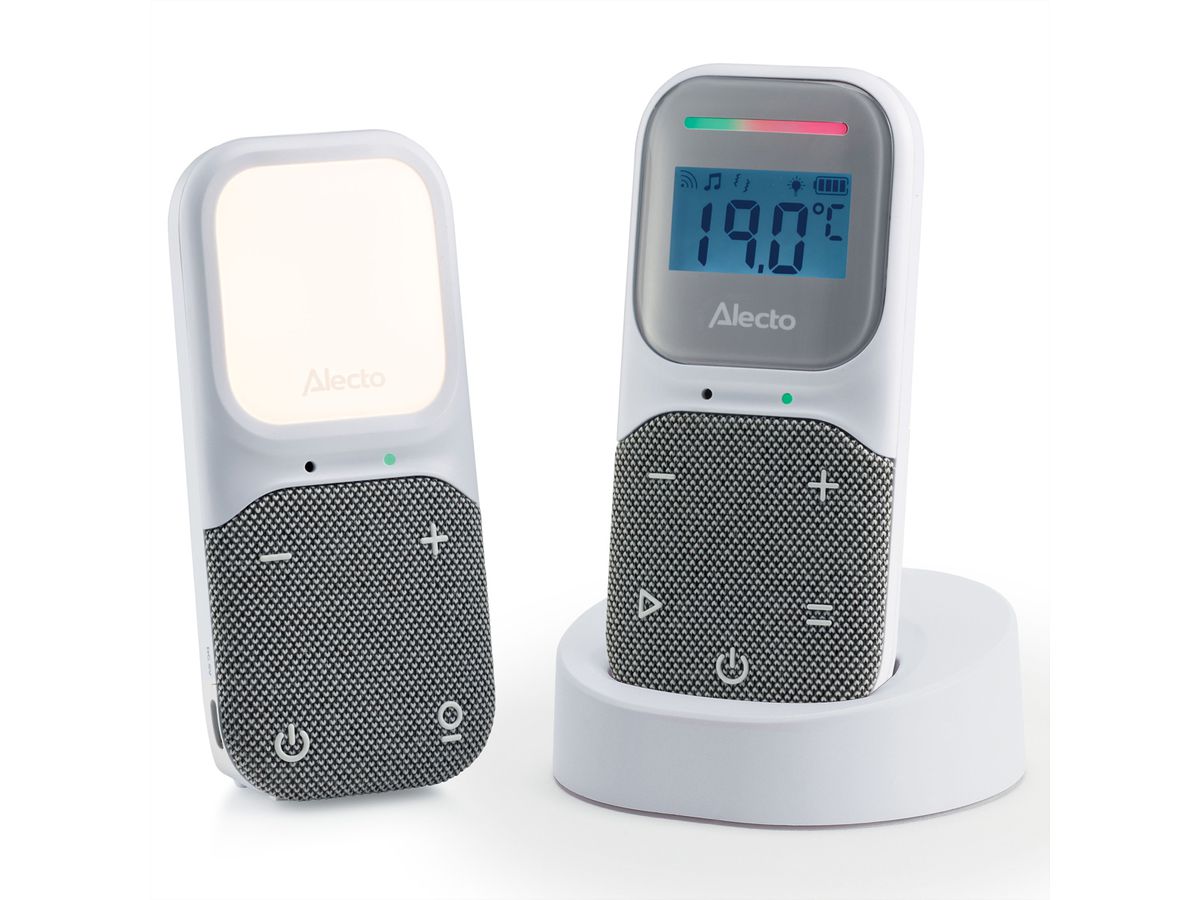 Alecto Babyphone DBX140, Temp. und Luftfeuchtigkeitssensor