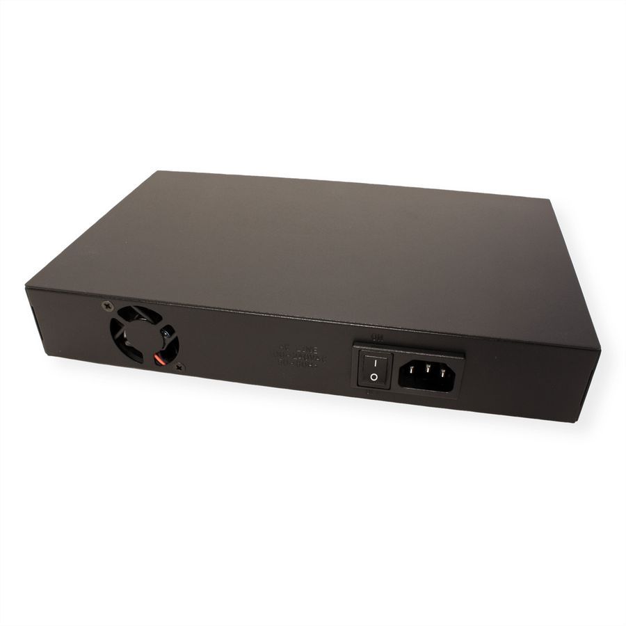 ROLINE Switch Fast Ethernet PoE, 130W, 8 ports