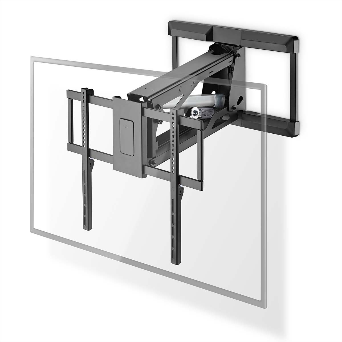Nedis SmartLife motorisierte TV-Wandhalterung 37–75" schwarz, Wand, 35 kg, motorisiert