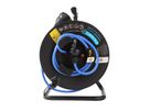 Kabelrolle Antitwist T13 IP55 40m, BAUFLEX N07V3V3-F 3G1.5mm2 IK08, schwarz / blau