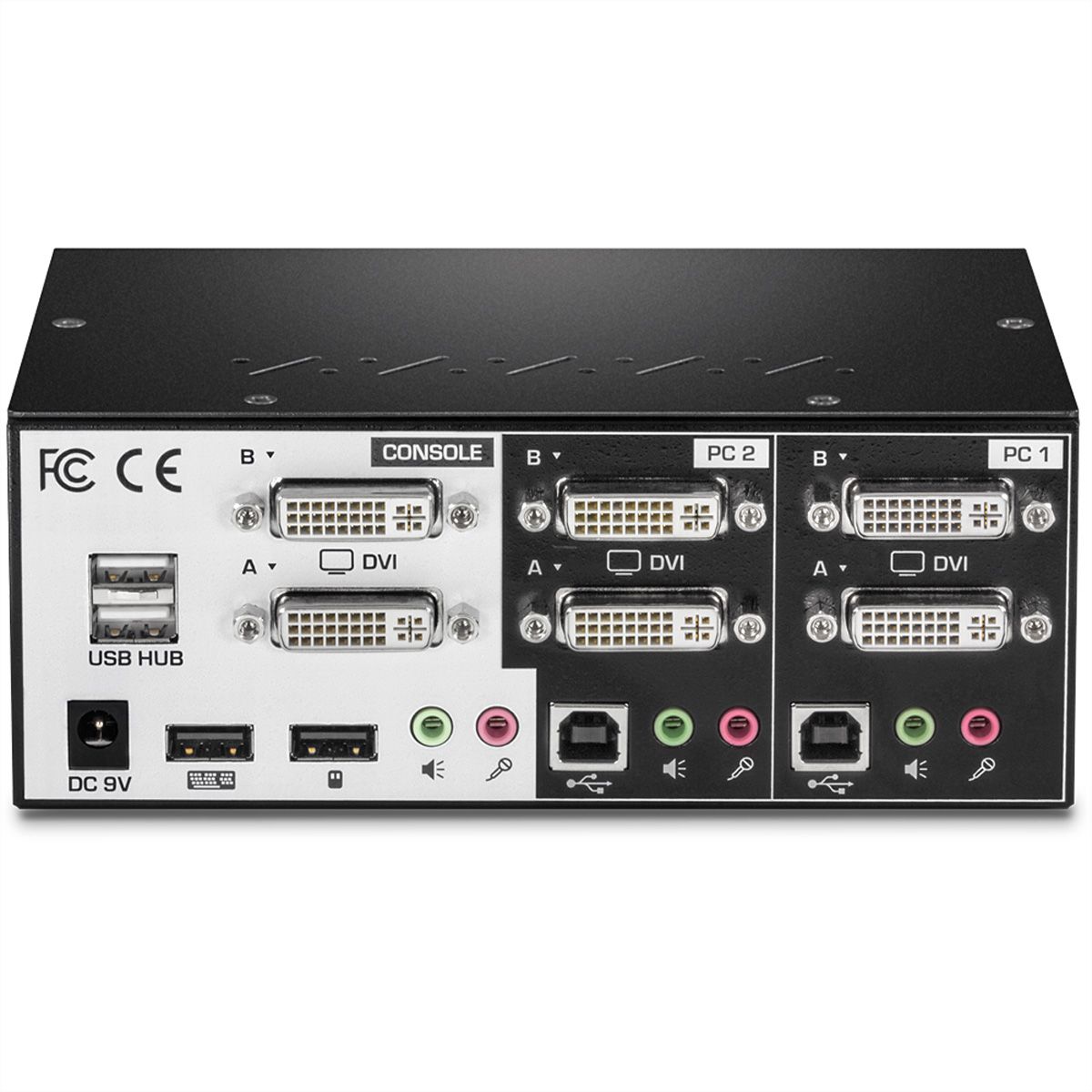 TRENDnet TK-232DV Switch KVM DVI 2 ports à double moniteur
