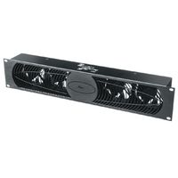 Middle Atlantic Products IUQFP-4RA Rack-Kühlgerät Schwarz 2U