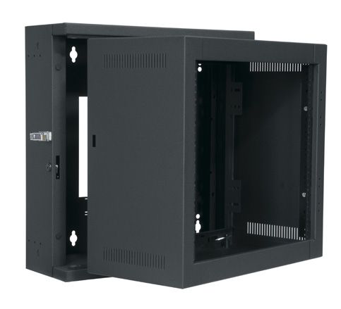 Middle Atlantic Products EWR-8-17 Rack 8U Wandmontiertes Regal Schwarz