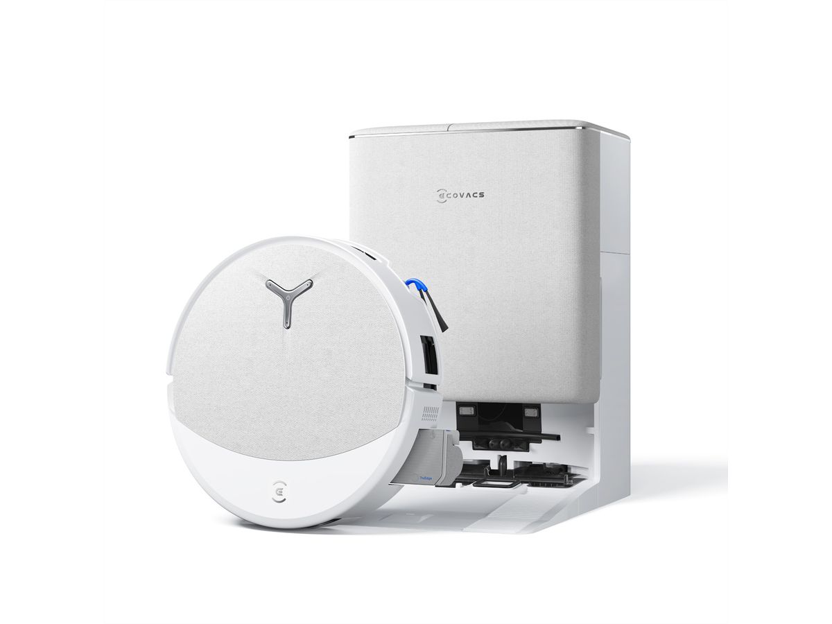 Ecovacs Aspirateur robot T90 PRO OMNI Deebot, blanc