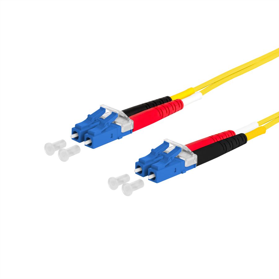 METZ CONNECT OpDAT Patchkabel, LC-D/LC-D OS2, 0,5 m