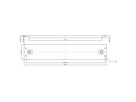 ROLINE Cache 19" Snap-in, 2 UH, noir