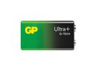 GP Batteries Ultra+ Alkaline 9V Block 1x