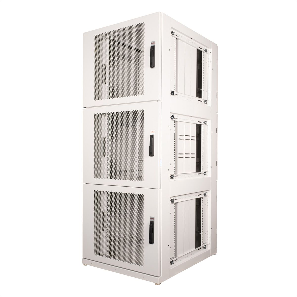 ROLINE Colocation-Schrank 45HE 800x1000mm, 3-Fächer, grau