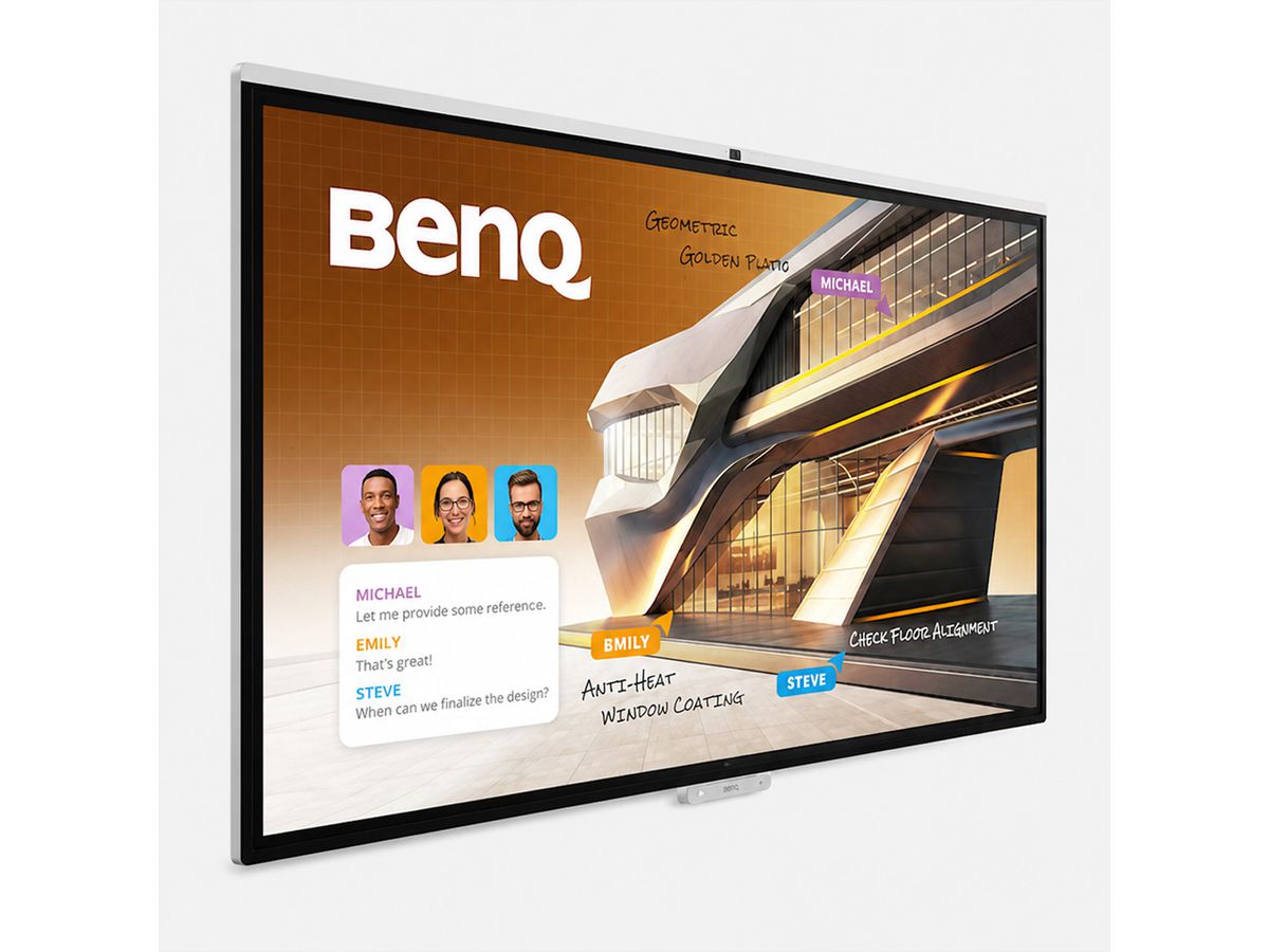 BenQ Interactive Display CP7505, 75", UHD, 450cd/m², Capacitive