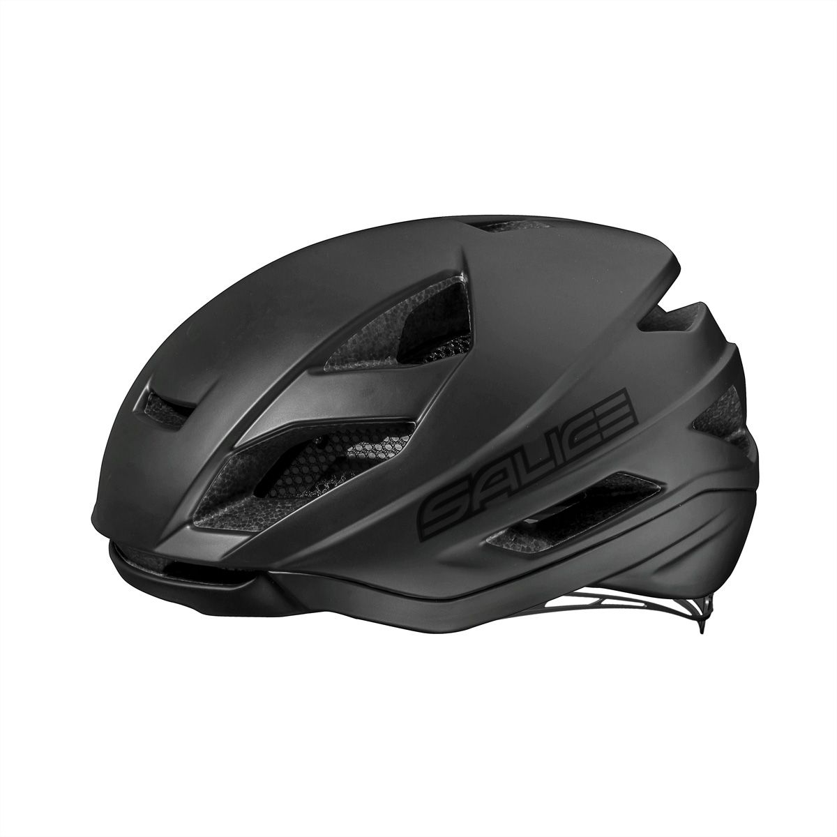 Salice Occhiali Casque de vélo Levante, S-M 52-58, Black