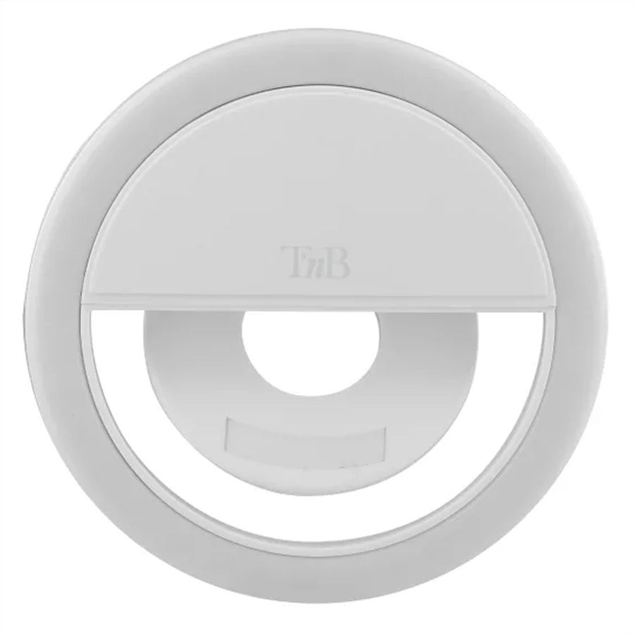 T'nB Influence LED Ring Clip für Smartphone, 6500K,125 mAh Akku