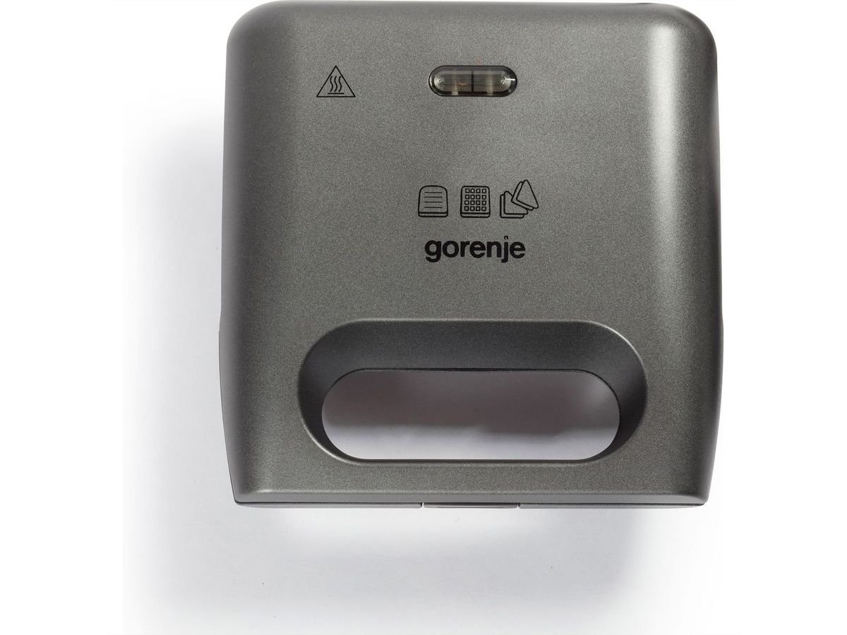 Gorenje Appareil à sandwich SM703GCG, 700 W, argent