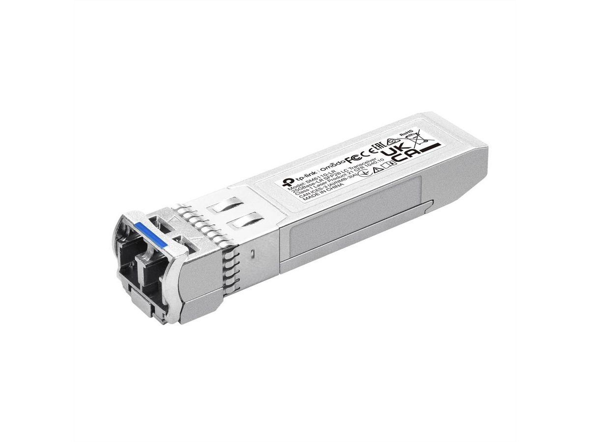 TP-Link SM6110-LR Transceiver , 1310 nm Single-mode, LC Duplex Connector