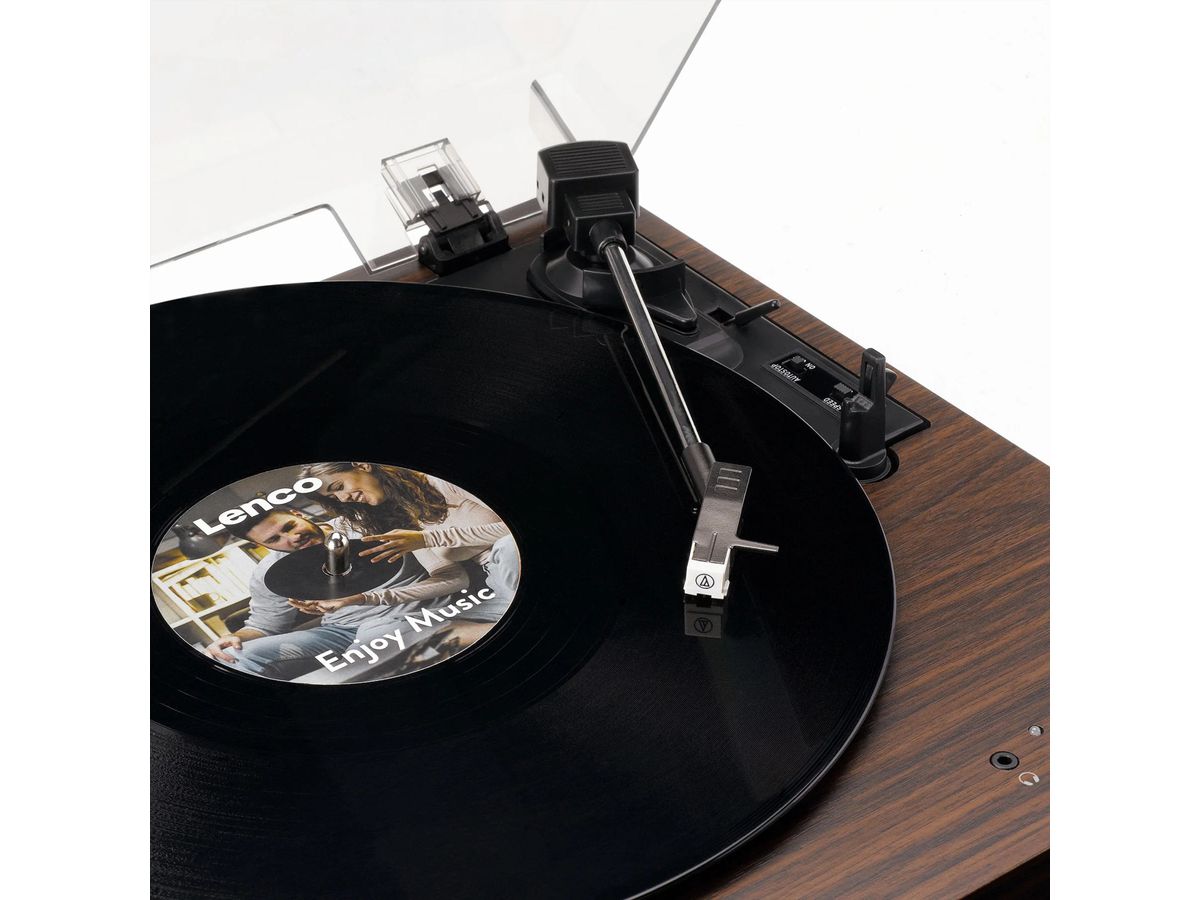 Platine vinyle Lenco LS-15WD, Bluetooth, haut-parleur intégré
