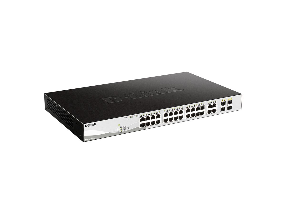 D-Link Web Smart DGS-1210-28P - Switch - 24 ports - Géré