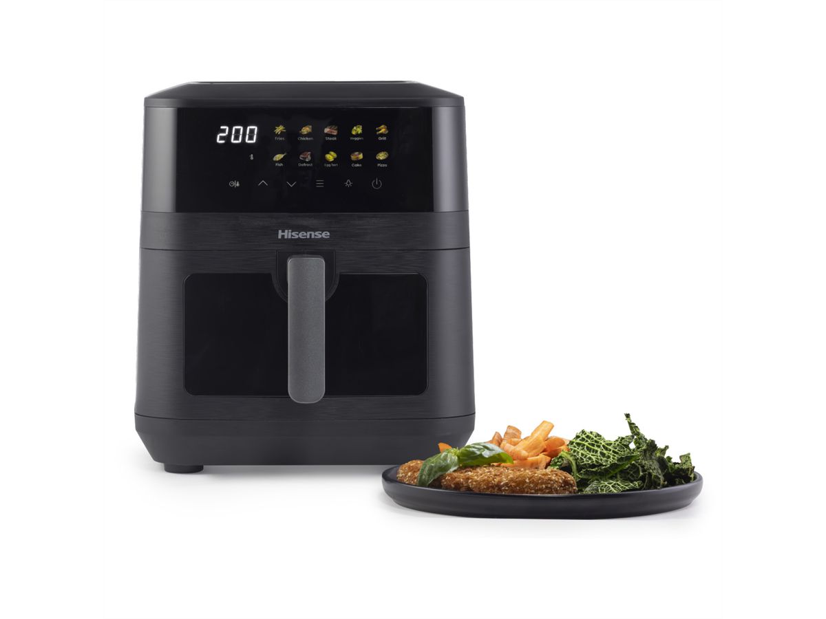 Hisense Heissluftfriteuse HAF2100DCD, 2100W, 7,7L