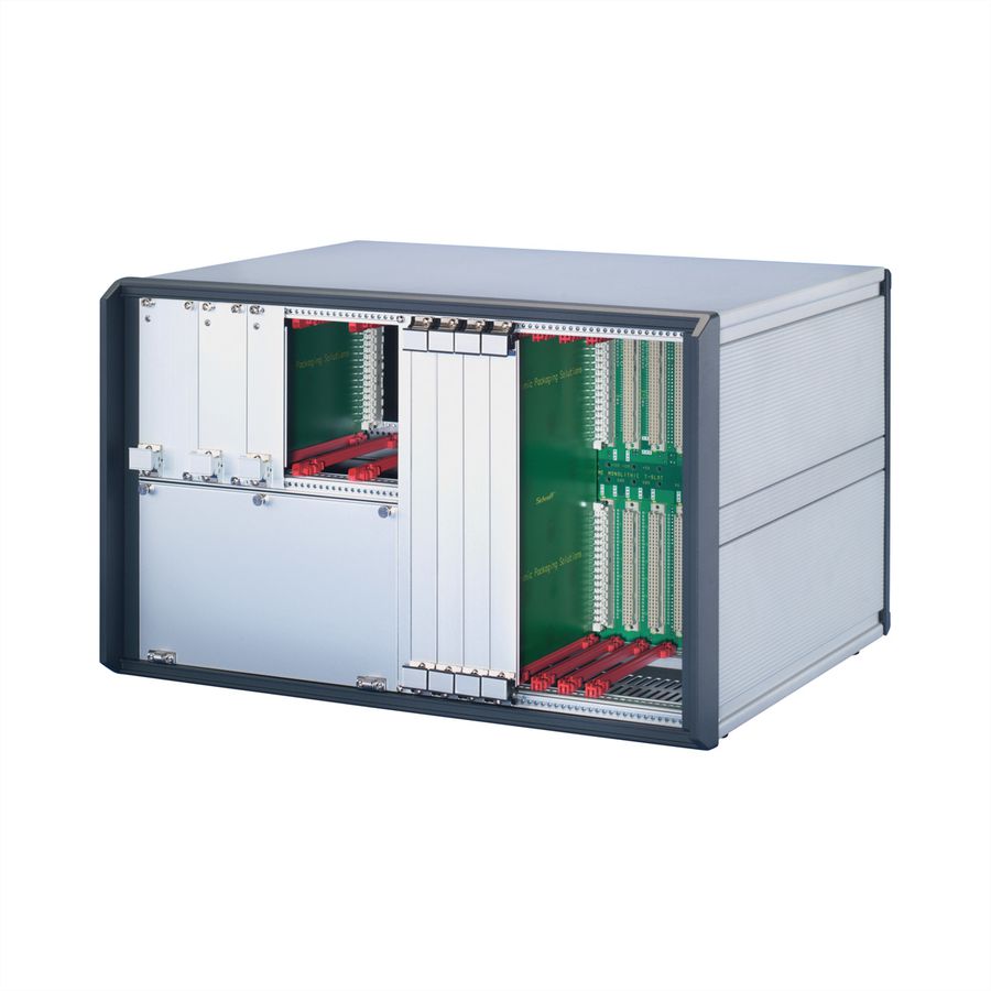 SCHROFF PropacPRO Coffret de bureau non blindé, 6 U, 84 HP, 446 mm