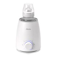 Chauffe-biberon Alecto BW800, Blanc/Gris