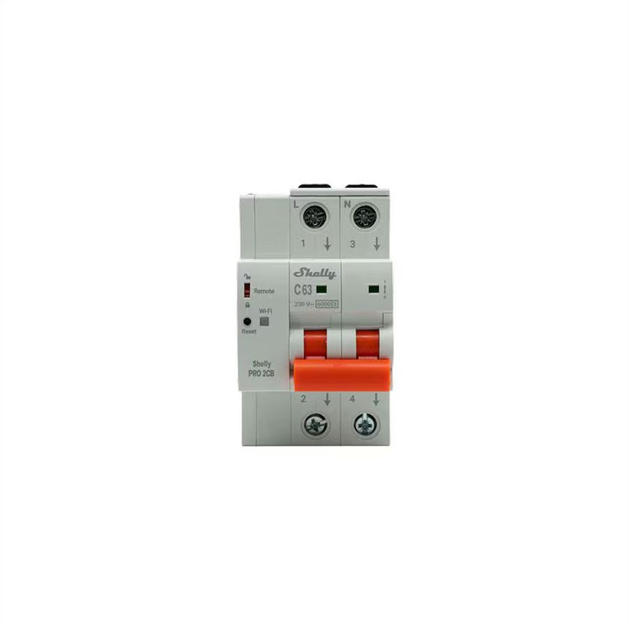 Shelly Leistungsschutzschalter  2CB C63, grau