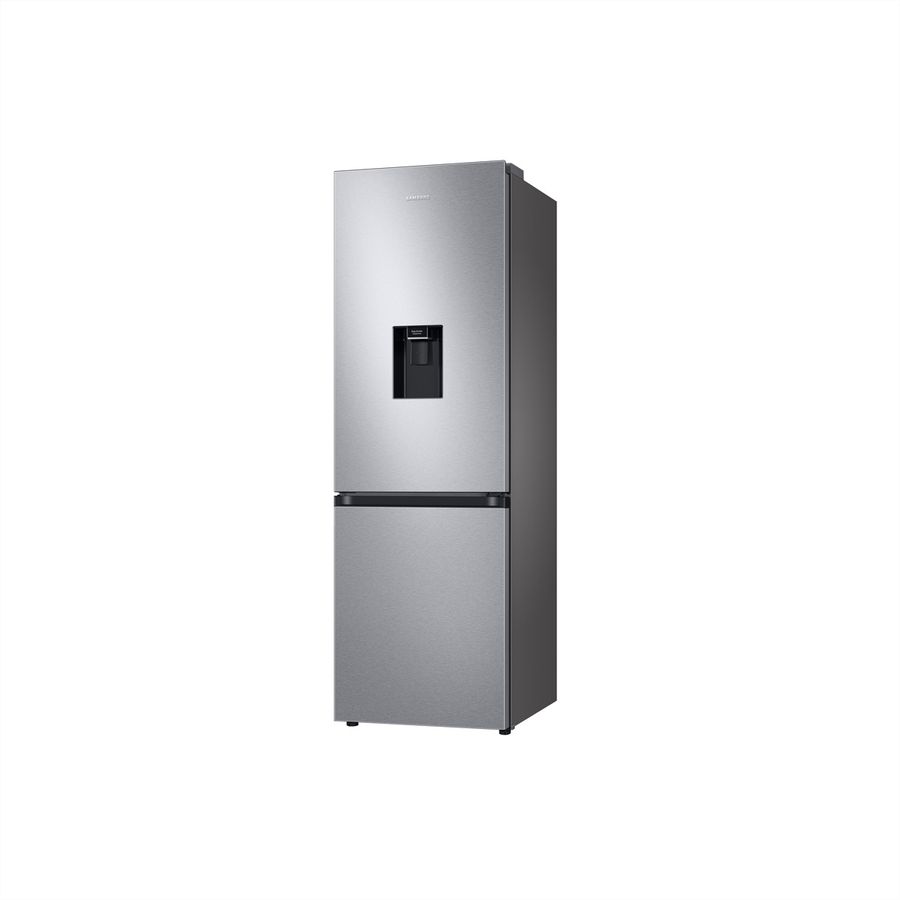 Samsung Kühl-Gefrierkombination RB7300 , 341l, D, WiFi, Silber mit Griffmulde