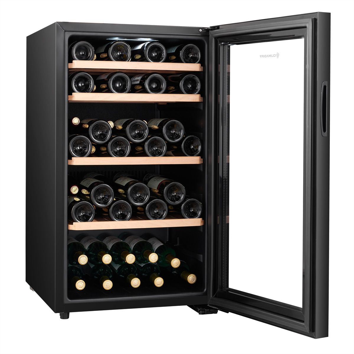 Climadiff Weinkühlschrank CEPAGE52F, Freistehend, 1 Zone, 52 Flaschen