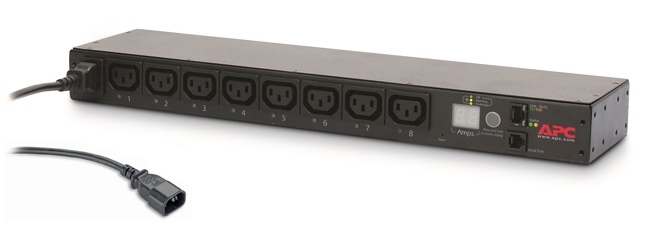 APC AP7920B unité de distribution d'énergie 8 sortie(s) CA 0U/1U Noir