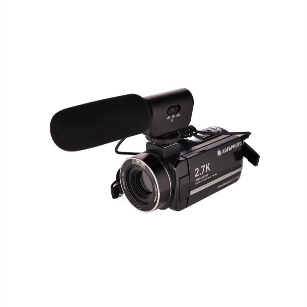 Agfa Realimove CC2700 Camcorder 2.7K, Black