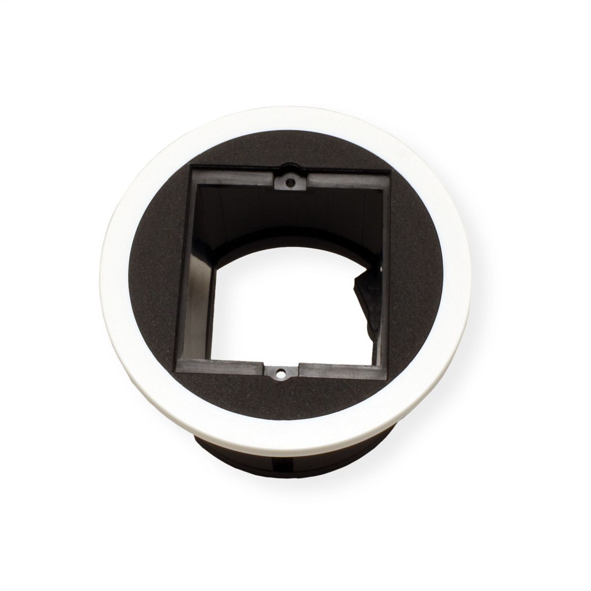 BACHMANN PIX 1x ABD avec anneaux décoratifs en blanc et noir, Chargeur USB 22W Charger, GST18