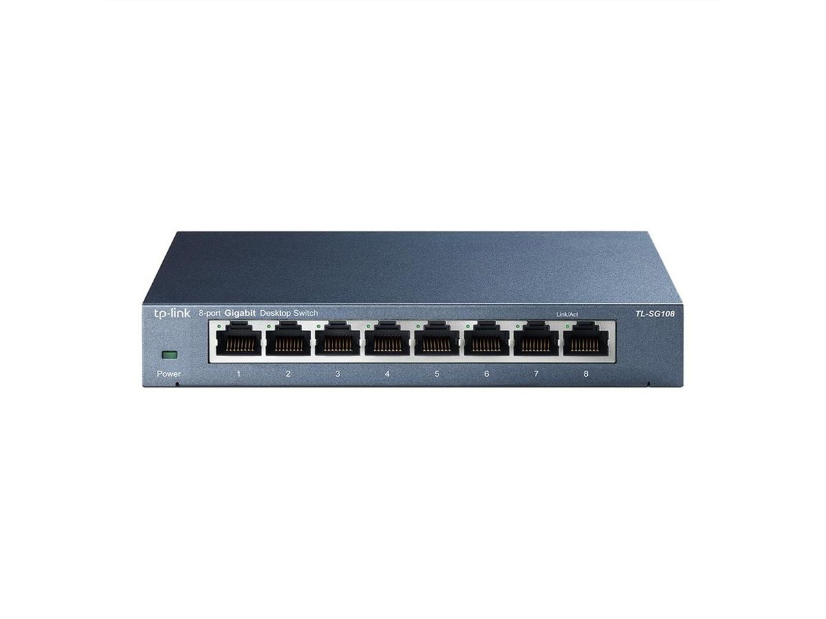 TP-Link TL-SG108 Switch , 8x Gigabit RJ45