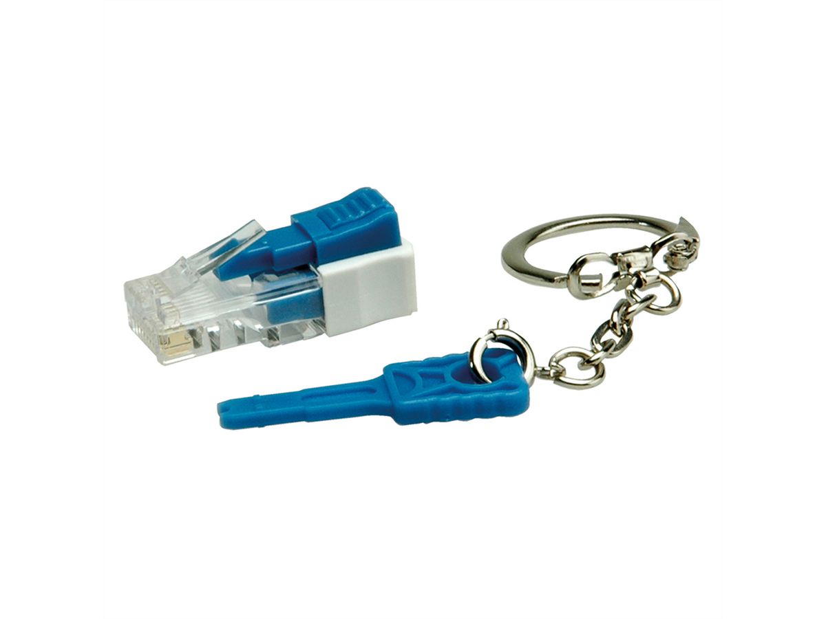 ROLINE Port lock RJ45 avec clé