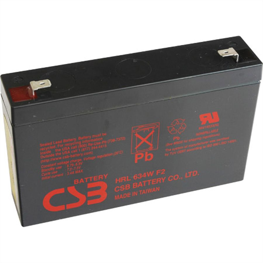 RBK2B6V9C Batteriekit 2x 6V 9Ah