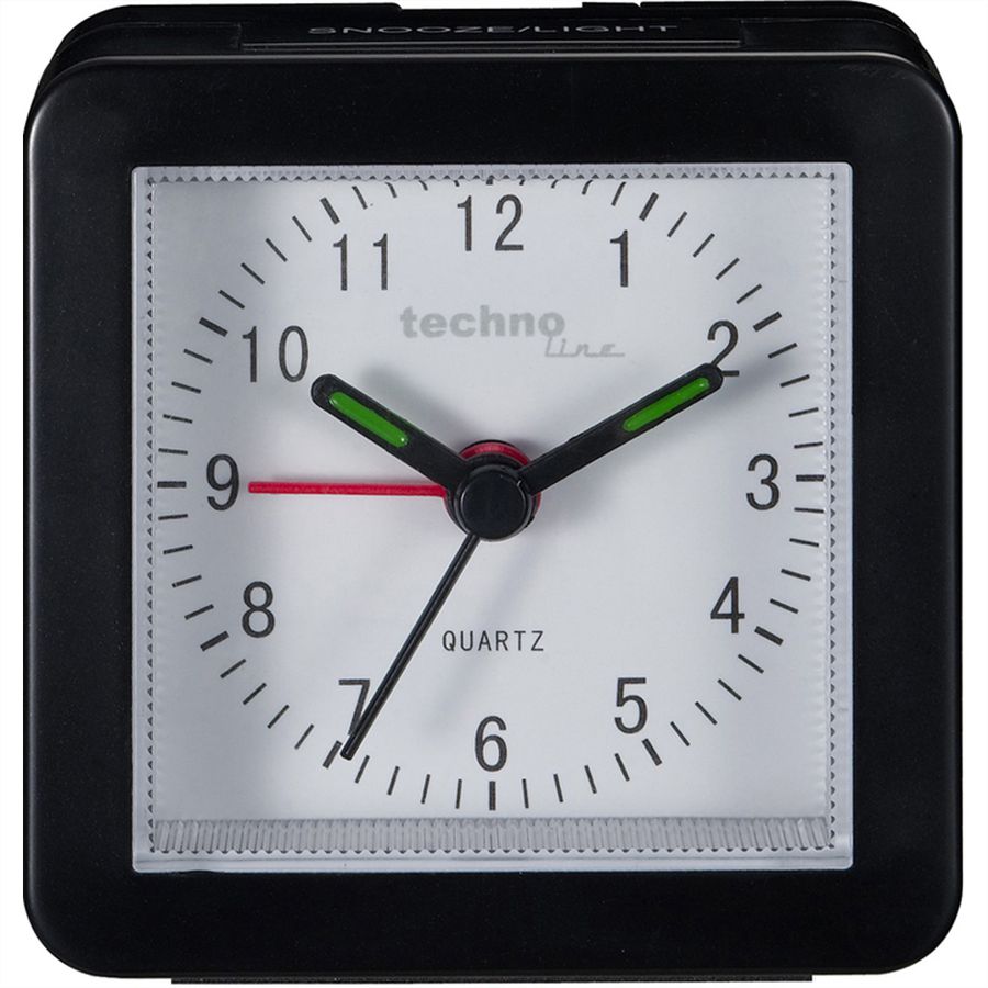 TechnoLine réveil MODELL SC, noir