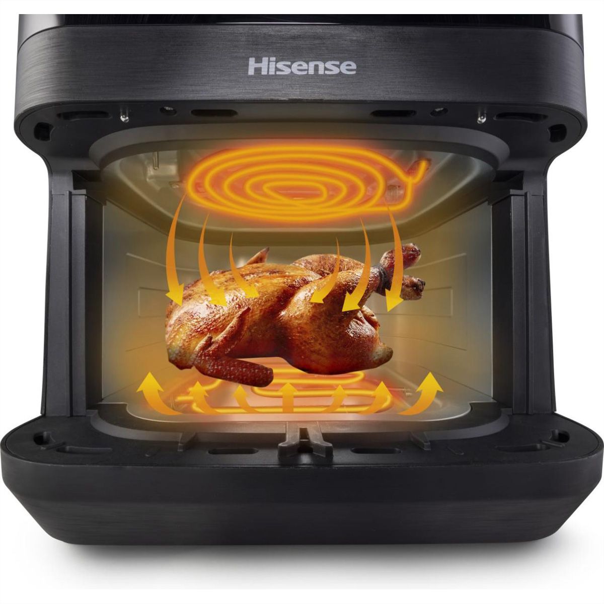 **Retoure**Hisense Friteuse à air chaud AF HAF2100DCD, 2100W, 7,7L
