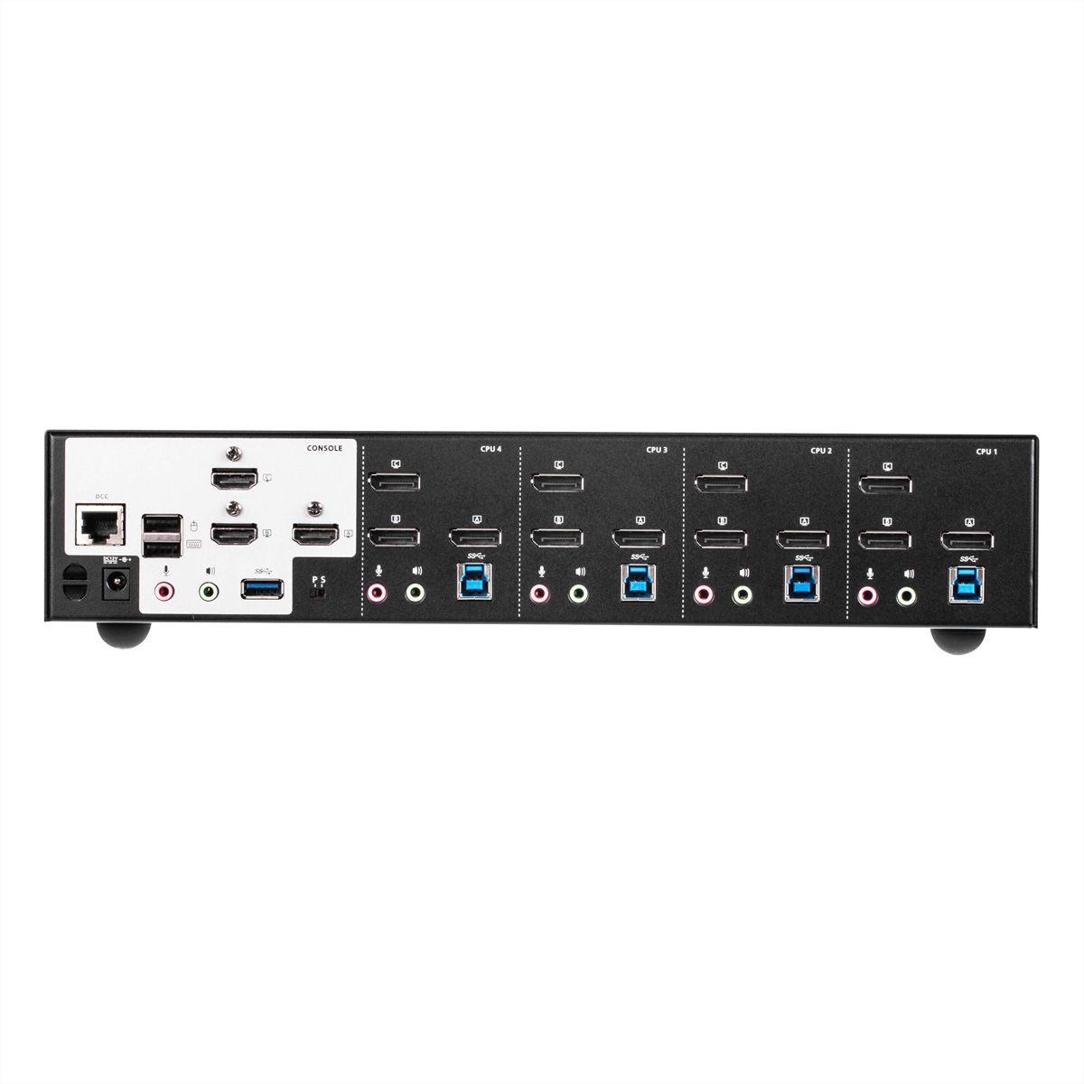 ATEN CS1964 4-Port USB 3.0 4K DisplayPort Dreifach Display KVM Switch