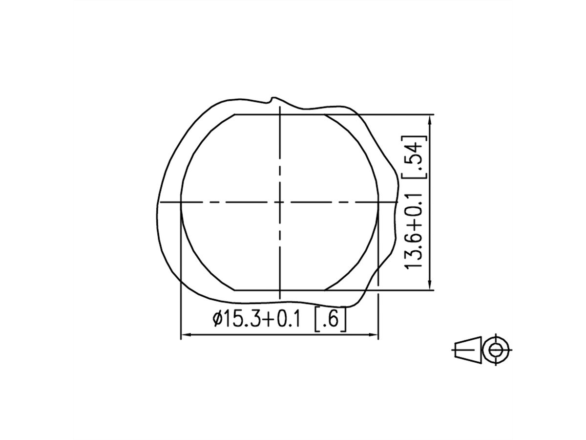 METZ CONNECT Verbindungsleitung M12 BU-RJ45 ST, 8-pol X-kodiert, gerade-gerade, 1 m
