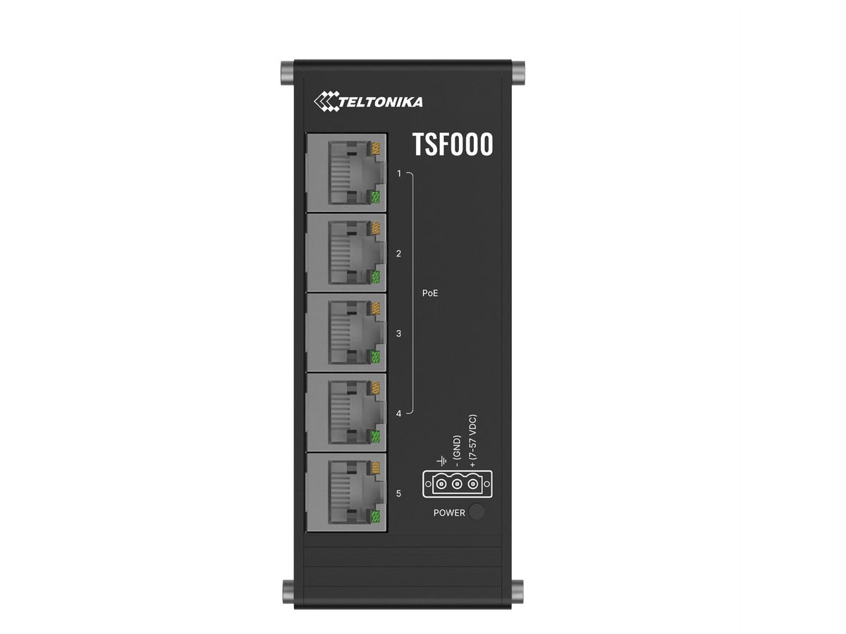 TELTONIKA TSF000 Switch 5 ports 4x PoE+