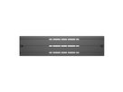 **DEMO**Hagor Rail en aluminium CPS - Rail en aluminium 500mm, noir