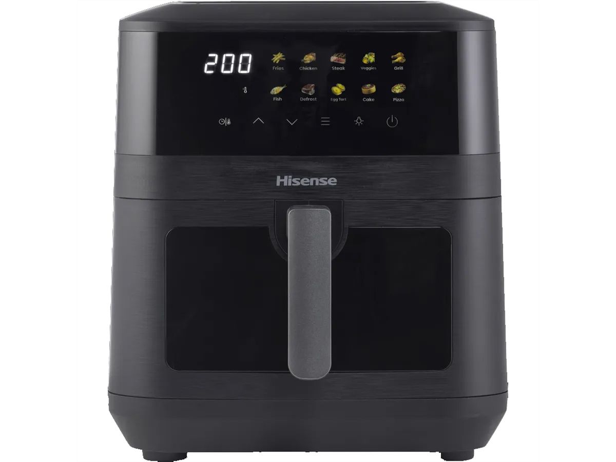 Hisense Heissluftfriteuse HAF2100DCD, 2100W, 7,7L
