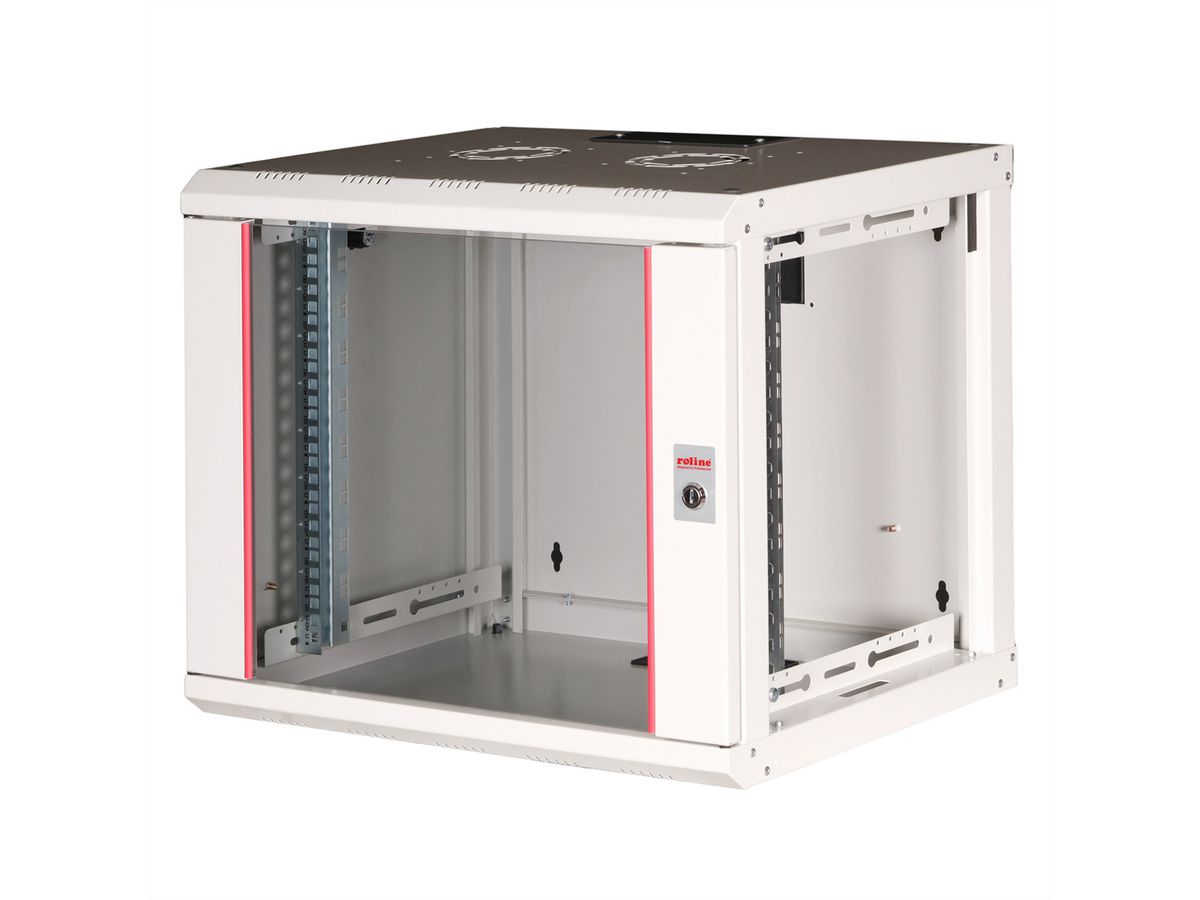 ROLINE 19-Zoll Wandgehäuse Pro 9 HE, 600x450 BxT grau