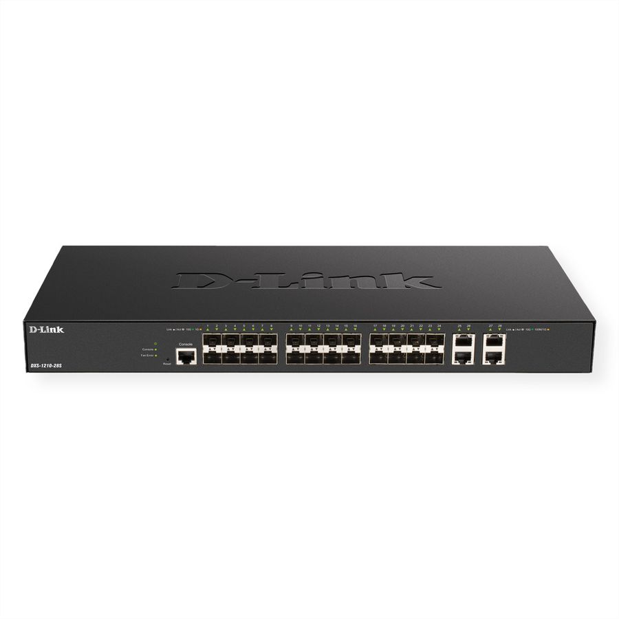 D-Link DXS-1210-28S Switch Smart Managed 24x 10G SFP+  + 4 x 10G Base-T