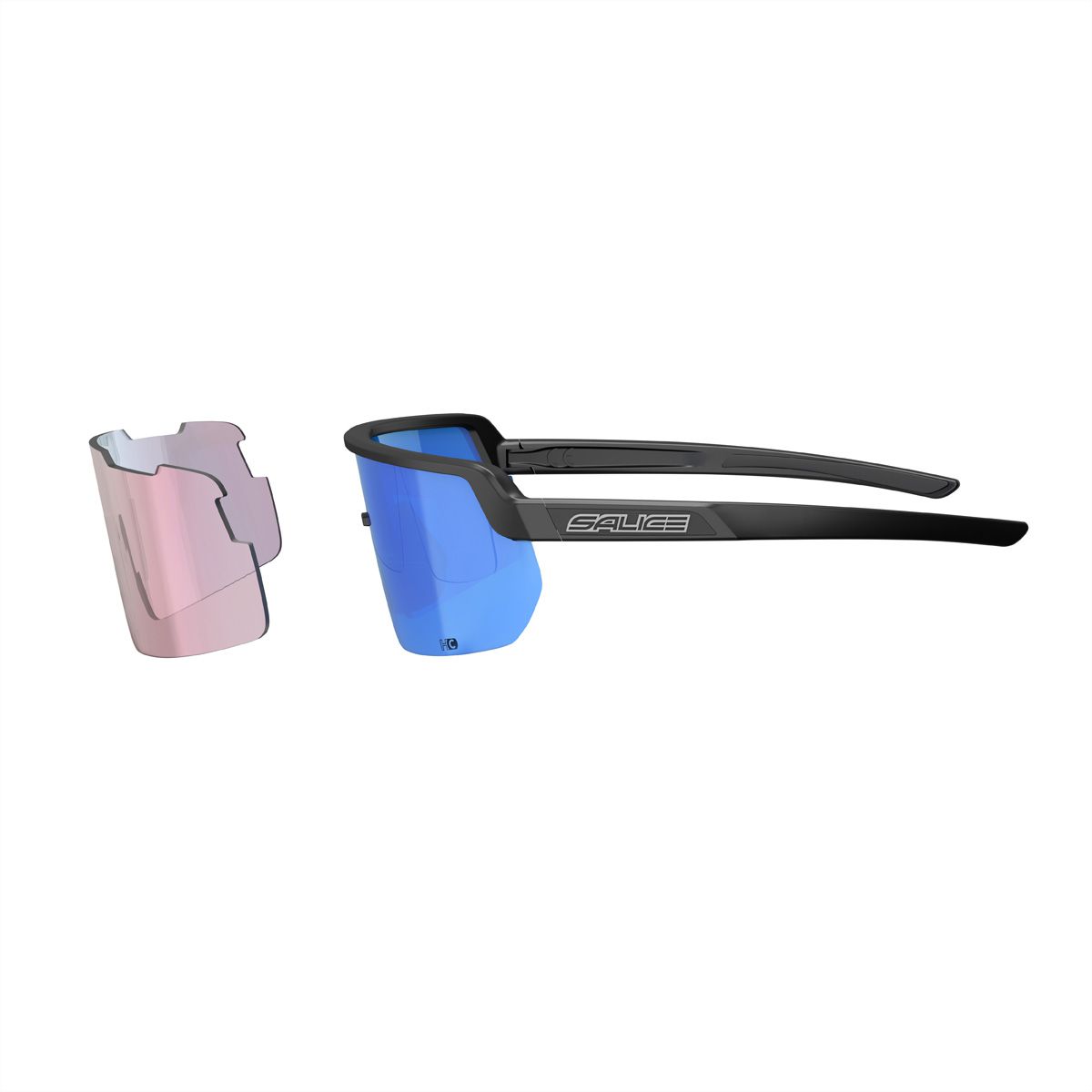 Salice Occhiali Lunettes de sports 023RWX, Black / RW Blue