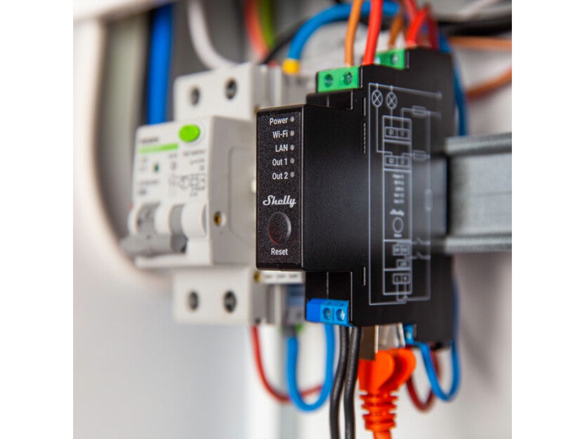 Shelly Schaltaktor PRO 2 PM